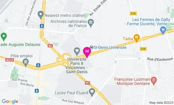 Localisation Pizzeria Saint Denis Food