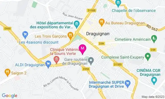 Localisation Restaurant  Le K