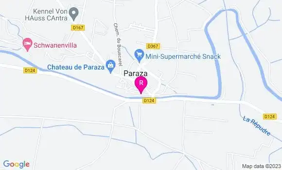 Localisation Restaurant  Au Bord de l