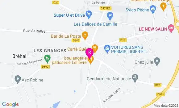 Localisation Délice Kebab