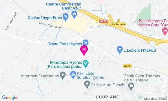 Localisation Restaurant  Le Local