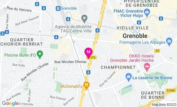 Localisation Restaurant  Le Café Noir
