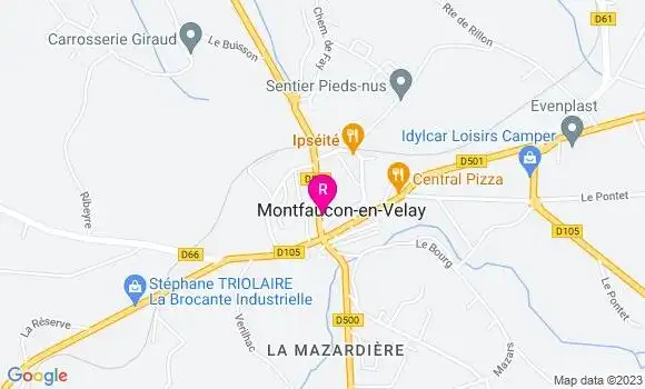 Localisation Restaurant  La Knett