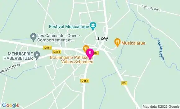 Localisation Restaurant  La Guinguette
