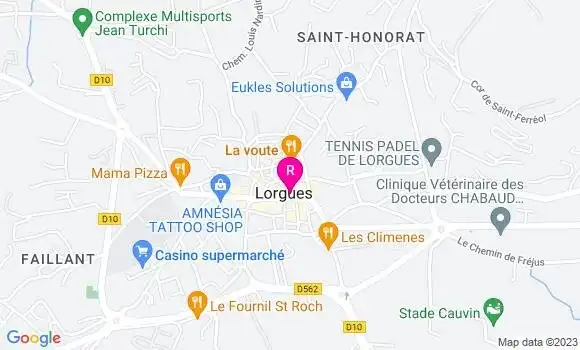 Localisation Restaurant  La Table de Pol