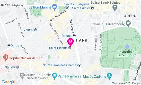 Localisation Restaurant  Nezard