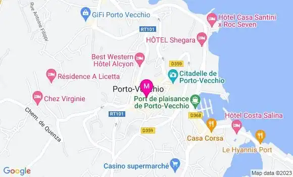 Localisation Restaurant  U Spuntinu
