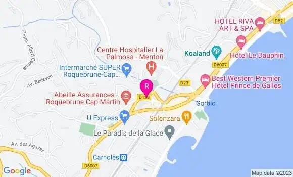 Localisation Restaurant  Frites City Carnoles