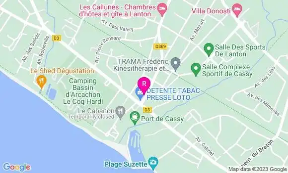 Localisation Restaurant Italien Le Vésuve