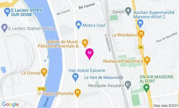 Localisation Restaurant  Le Gulliver