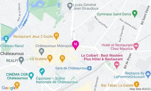 Localisation Restaurant  Comptoir de Marie
