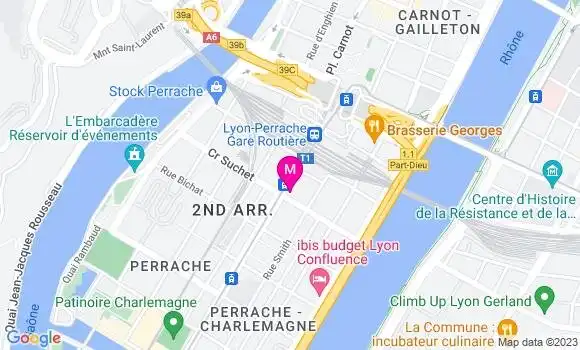 Localisation Restaurant  Le Galata