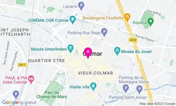 Localisation Restaurant  Poulaillon