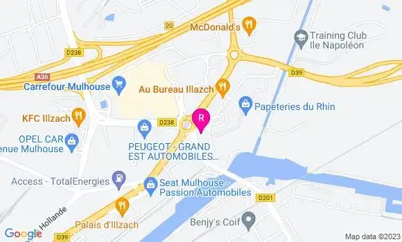 Localisation Restaurant  Poulaillon