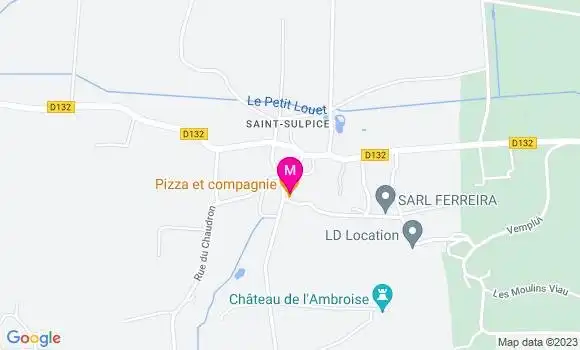 Localisation Restaurant  Pizza et Compagnie