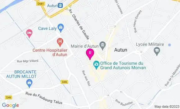Localisation Pizzeria La Commedia