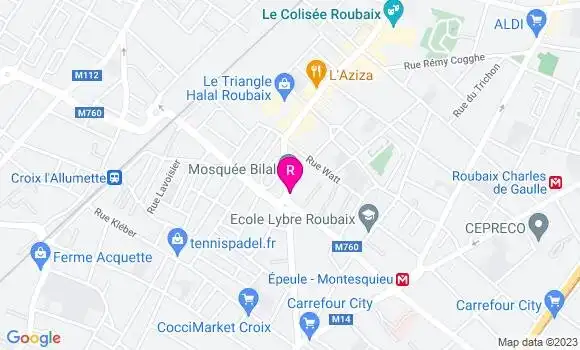 Localisation Pizzeria Molino Pizza