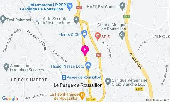 Localisation Restaurant  L
