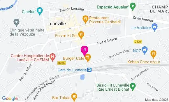 Localisation Pizzeria Artiz