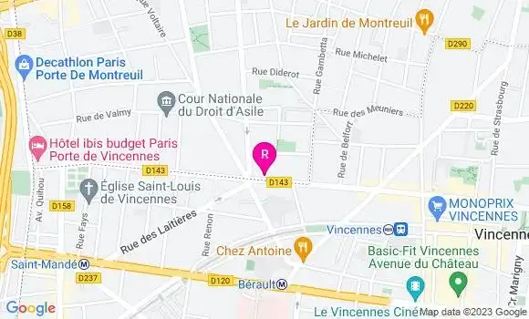 Localisation Restaurant Grec Hercule