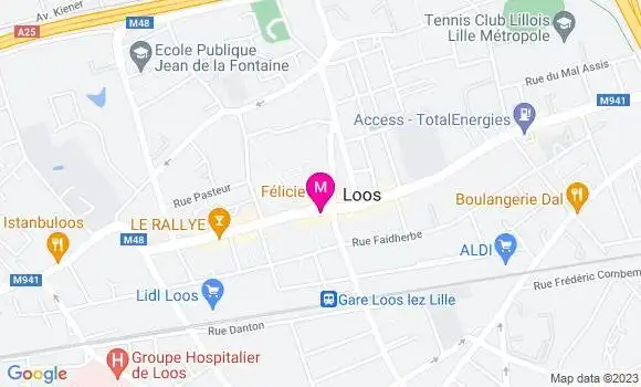 Localisation Restaurant Cambodgien Le Gourmet d