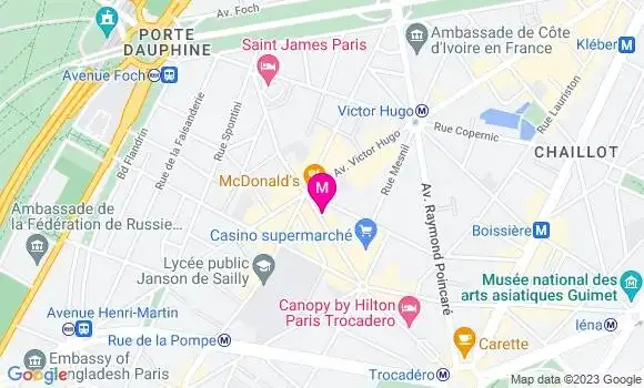 Localisation Restaurant  Le 32