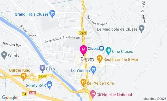 Localisation Café Le Fournil d
