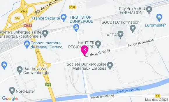 Localisation Restaurant  Au Pot de Frites
