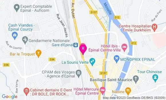 Localisation Restaurant  L