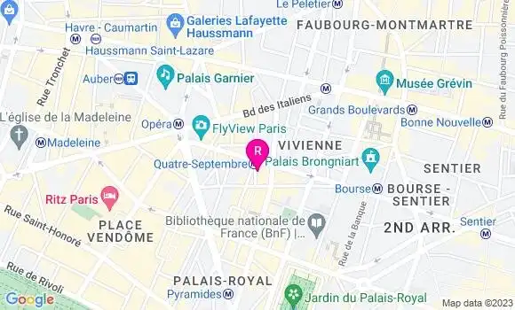 Localisation Restaurant  Cojean