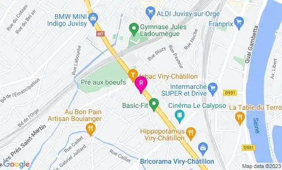 Localisation Restaurant  So Square