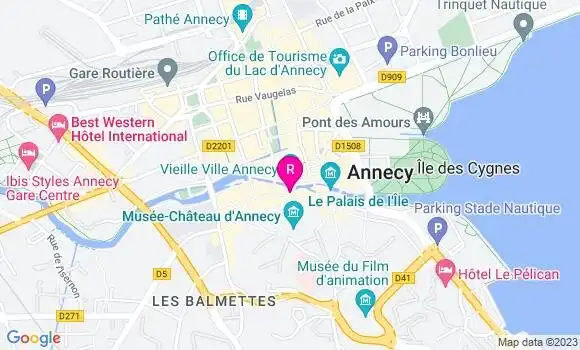 Localisation Restaurant  Faim de Loup