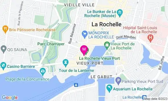 Localisation Restaurant  La Popote de la Mer