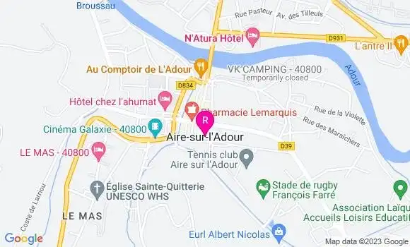 Localisation Pizzeria Pizza Titou Serge