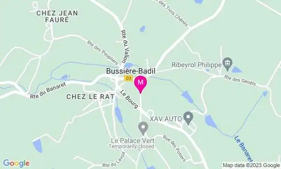 Localisation Café Le Petit Baigneur