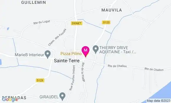 Localisation Restaurant  Pizza Pilino