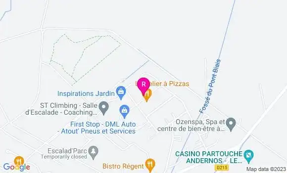Localisation Brasserie Chez Laurent