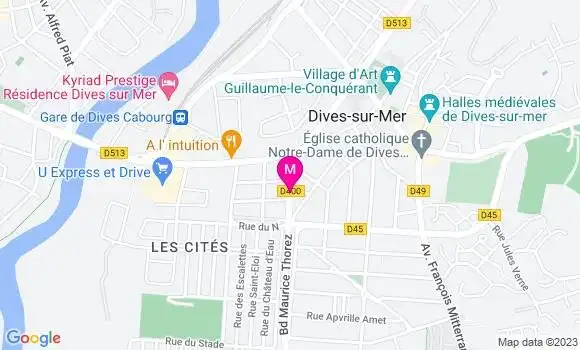 Localisation Fast Food Mc Donald
