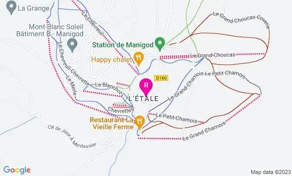 Localisation Restaurant  La Grignoterie