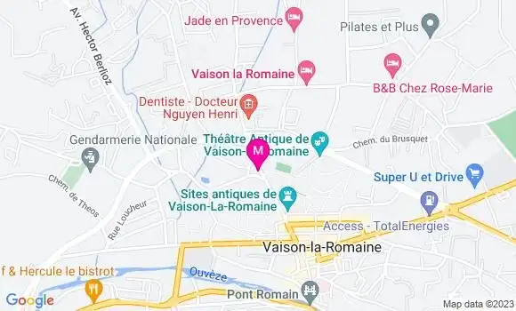 Localisation Fast Food La Plancha