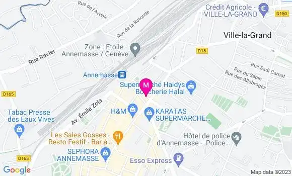 Localisation Restaurant  Pizza le 63