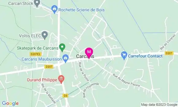 Localisation Restaurant  Le Petit Artisan