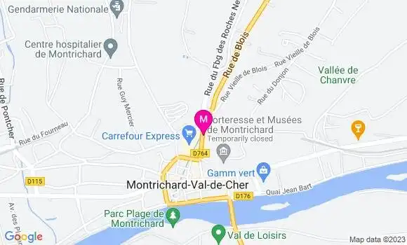 Localisation Restaurant  Le Cheval Blanc