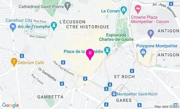 Localisation Restaurant Tapas Chez Alphonse
