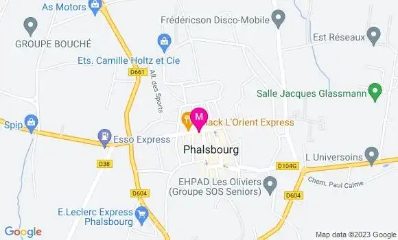 Localisation Pizzeria Allo Pizza Express