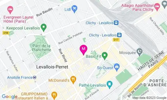 Localisation Pizzeria Domino