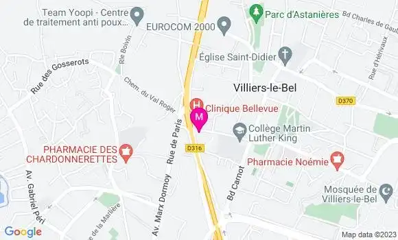 Localisation Restaurant  O
