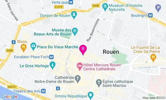 Localisation Restaurant  2 Juin