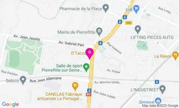 Localisation Pizzeria Diffa Pizza