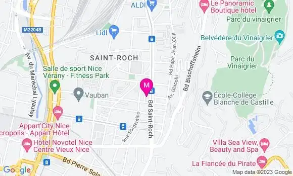 Localisation Fast Food Nha Trang